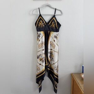 Black and Gold Dress